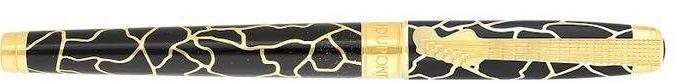 Fender -  S.T. Dupont x Fender Line D Eternity Large Black & Golden Fountain Pen  